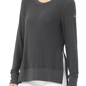 Alo yoga side slit sweater bundle